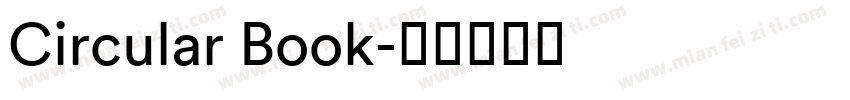 Circular Book字体转换